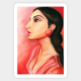 ANDALUSIAN WOMAN Sticker